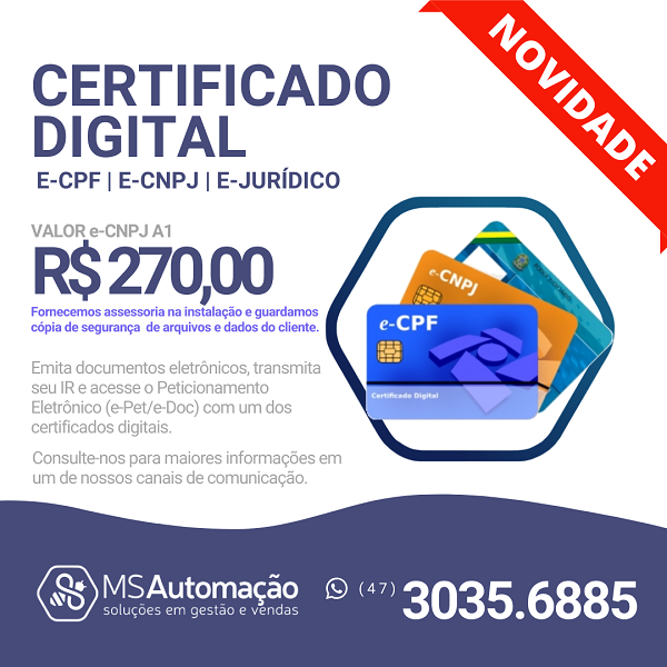 CERTIFICADO DIGITAL e-CPF | e-CNPJ | e-Jurídico